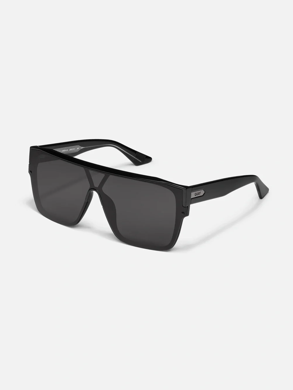 QUAY AUSTRALIA TEMPO COLOR: Black Frame / Black Lens